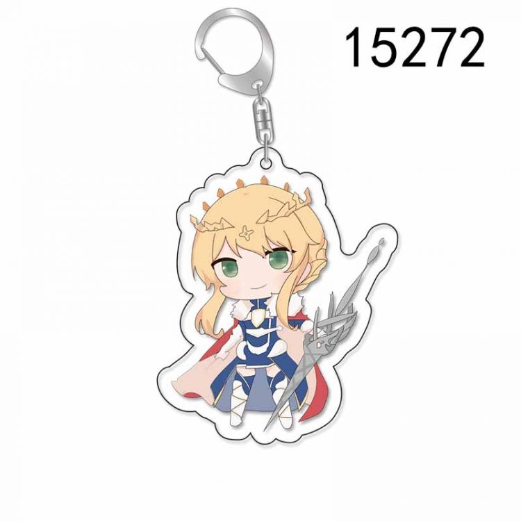 Fate stay night Anime Acrylic Keychain Charm price for 5 pcs