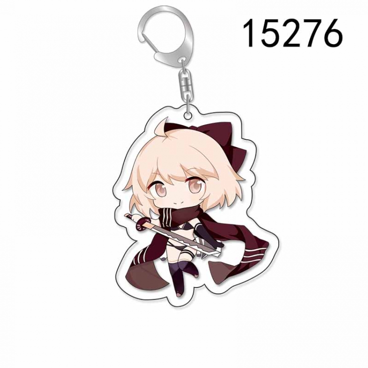 Fate stay night Anime Acrylic Keychain Charm price for 5 pcs