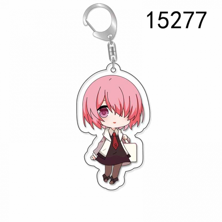 Fate stay night Anime Acrylic Keychain Charm price for 5 pcs
