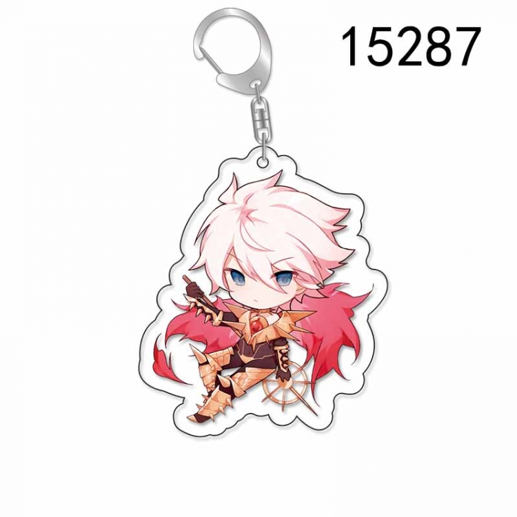 Fate stay night Anime Acrylic Keychain Charm price for 5 pcs