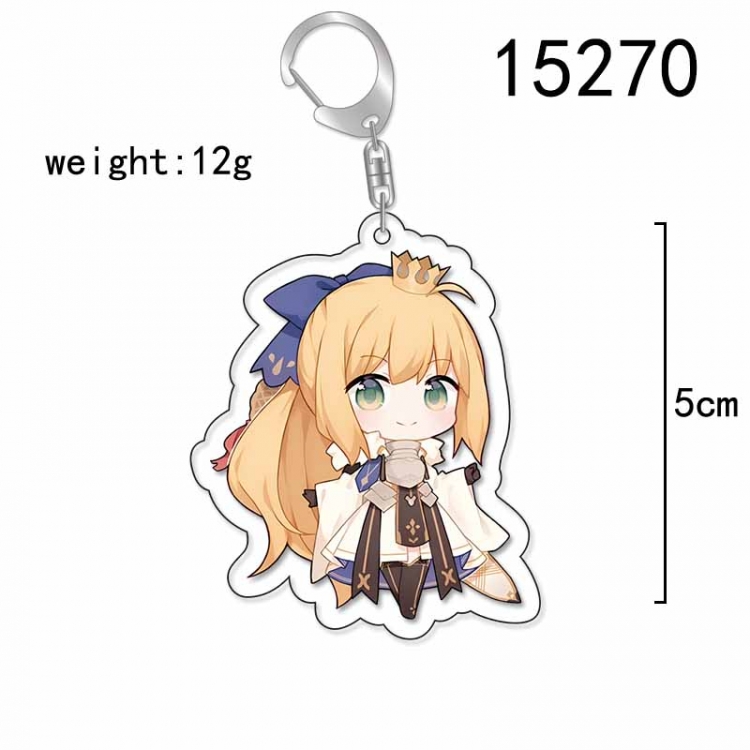 Fate stay night Anime Acrylic Keychain Charm price for 5 pcs