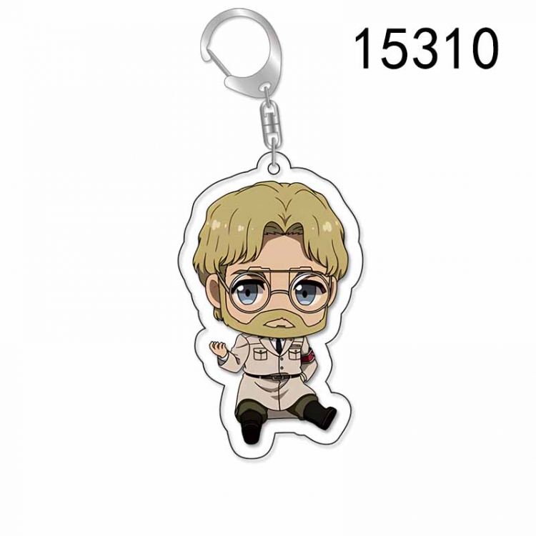  Shingeki no Kyojin Anime Acrylic Keychain Charm price for 5 pcs