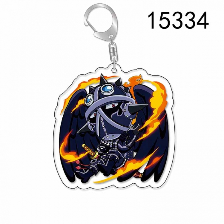 One Piece Anime Acrylic Keychain Charm price for 5 pcs