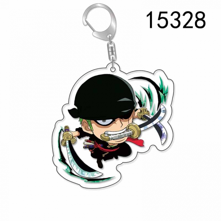 One Piece Anime Acrylic Keychain Charm price for 5 pcs