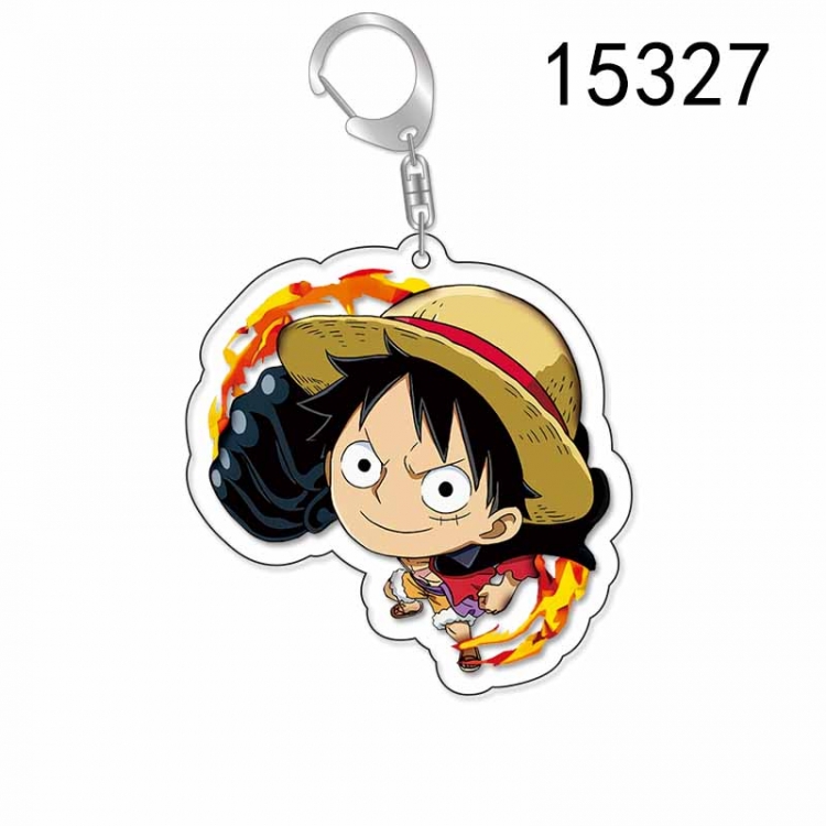 One Piece Anime Acrylic Keychain Charm price for 5 pcs