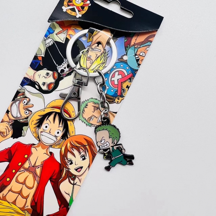  One Piece Anime Character metal keychain price for 5 pcs