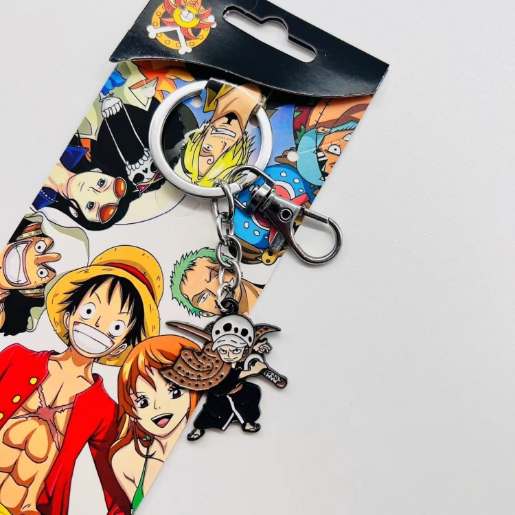  One Piece Anime Character metal keychain price for 5 pcs