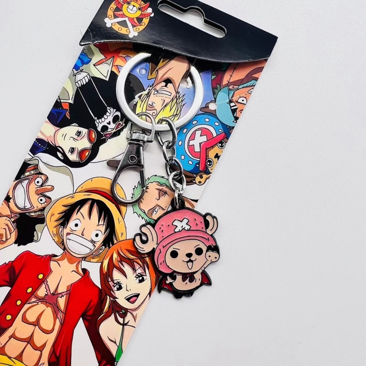  One Piece Anime Character metal keychain price for 5 pcs