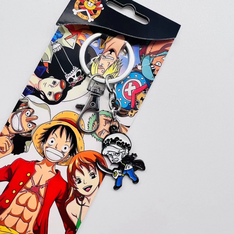  One Piece Anime Character metal keychain price for 5 pcs