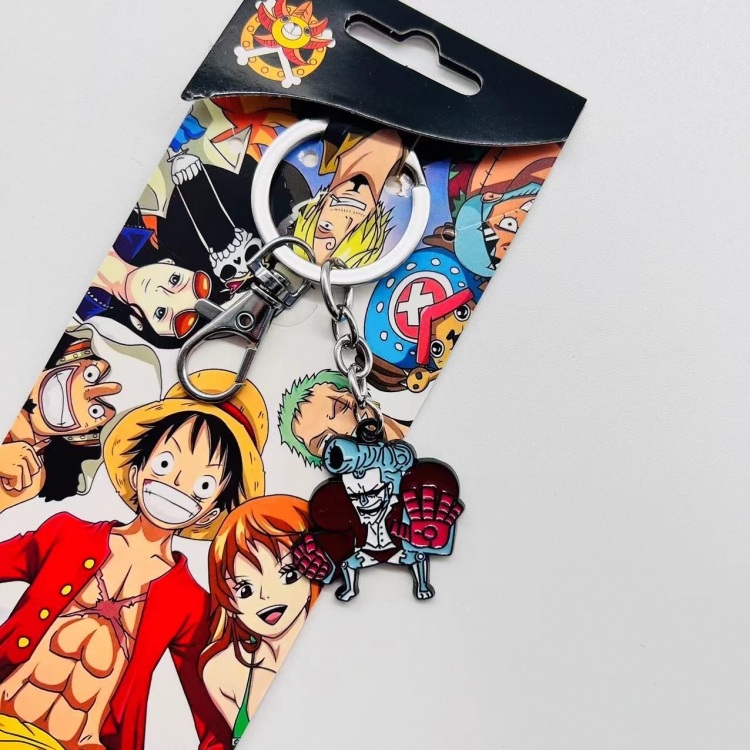  One Piece Anime Character metal keychain price for 5 pcs