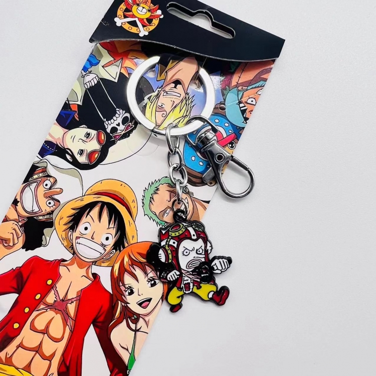  One Piece Anime Character metal keychain price for 5 pcs