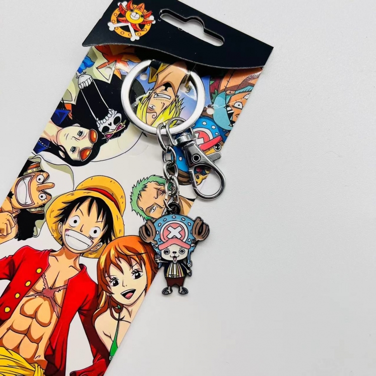  One Piece Anime Character metal keychain price for 5 pcs