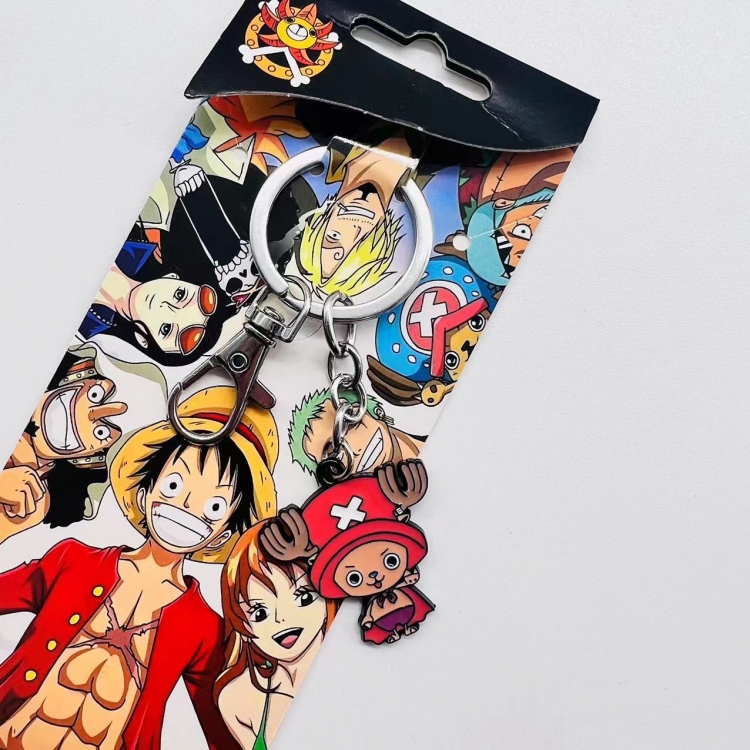  One Piece Anime Character metal keychain price for 5 pcs