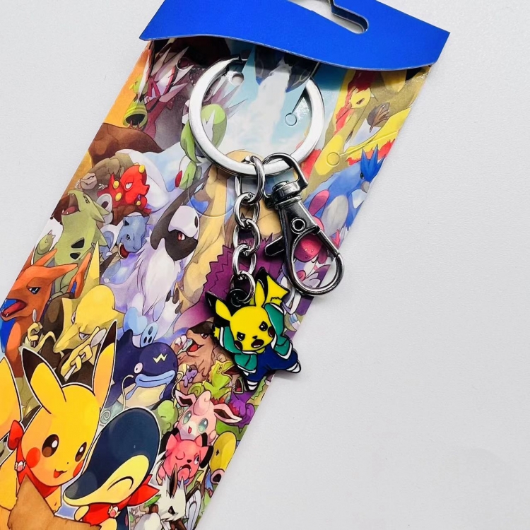 Pokemon Anime Character metal keychain price for 5 pcs