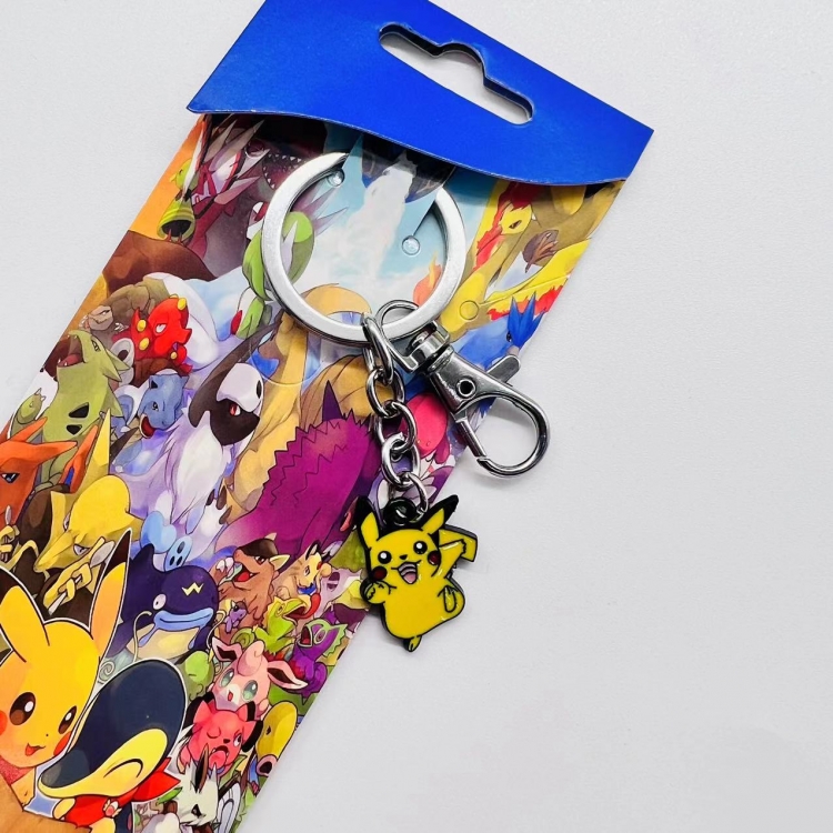 Pokemon Anime Character metal keychain price for 5 pcs