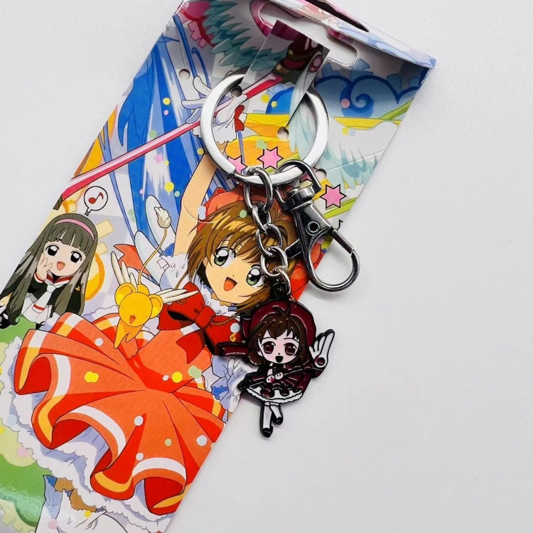 Card Captor Sakura Anime Character metal keychain price for 5 pcs
