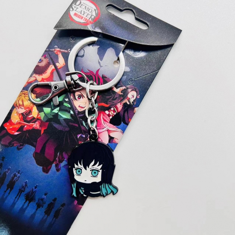  Demon Slayer Kimets Anime Character metal keychain price for 5 pcs