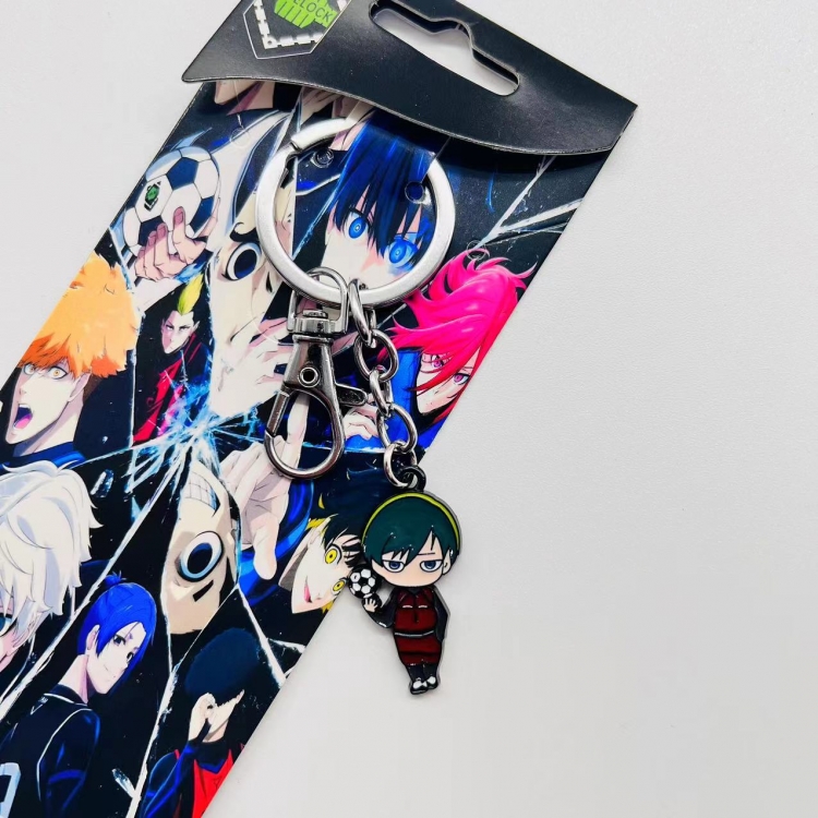 BLUE LOCK Anime Character metal keychain price for 5 pcs