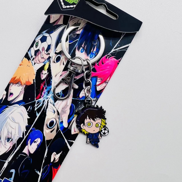 BLUE LOCK Anime Character metal keychain price for 5 pcs