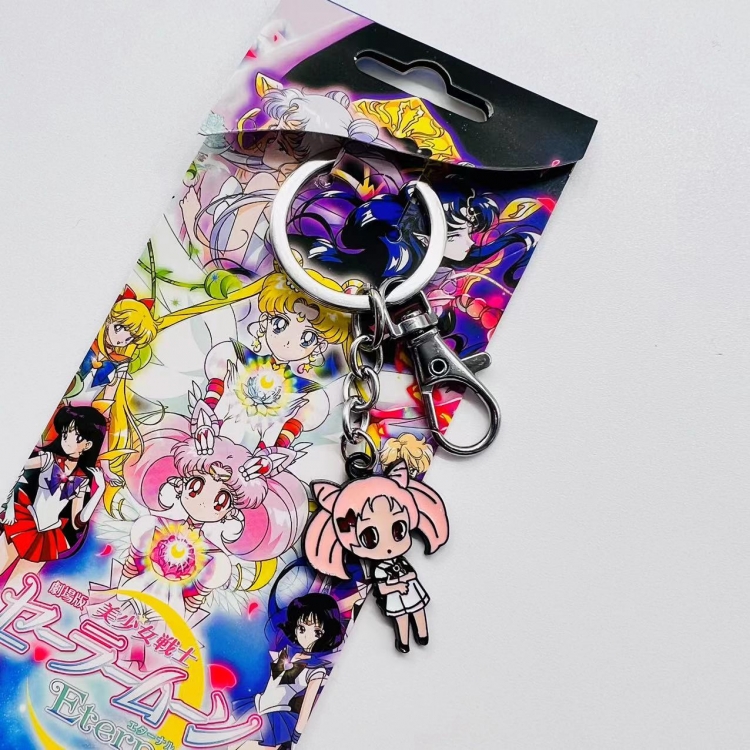  sailormoon Anime Character metal keychain price for 5 pcs