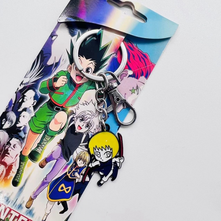 HunterXHunter Anime Character metal keychain price for 5 pcs