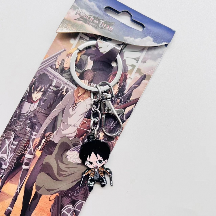 Shingeki no Kyojin Anime Character metal keychain price for 5 pcs