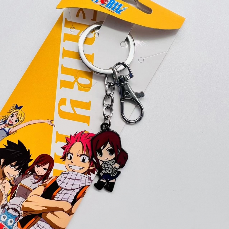 Fairy tail Anime Character metal keychain price for 5 pcs