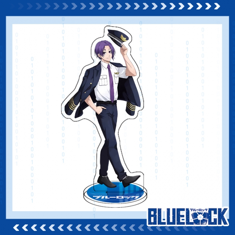 BLUE LOCK Anime characters acrylic Standing Plates Keychain 16cm