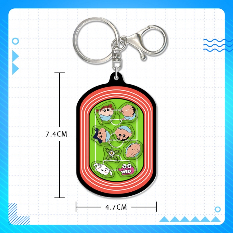 CrayonShin acrylic pendant bag charm keychain price for 5 pcs