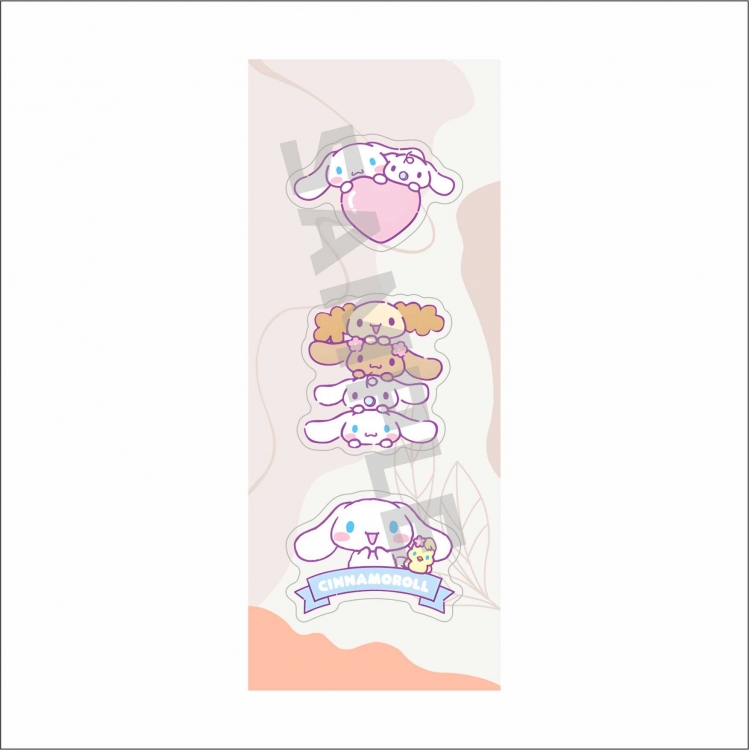 sanrio Pack of 3 Badge Brooch Acrylic Pendant price for 5 pcs