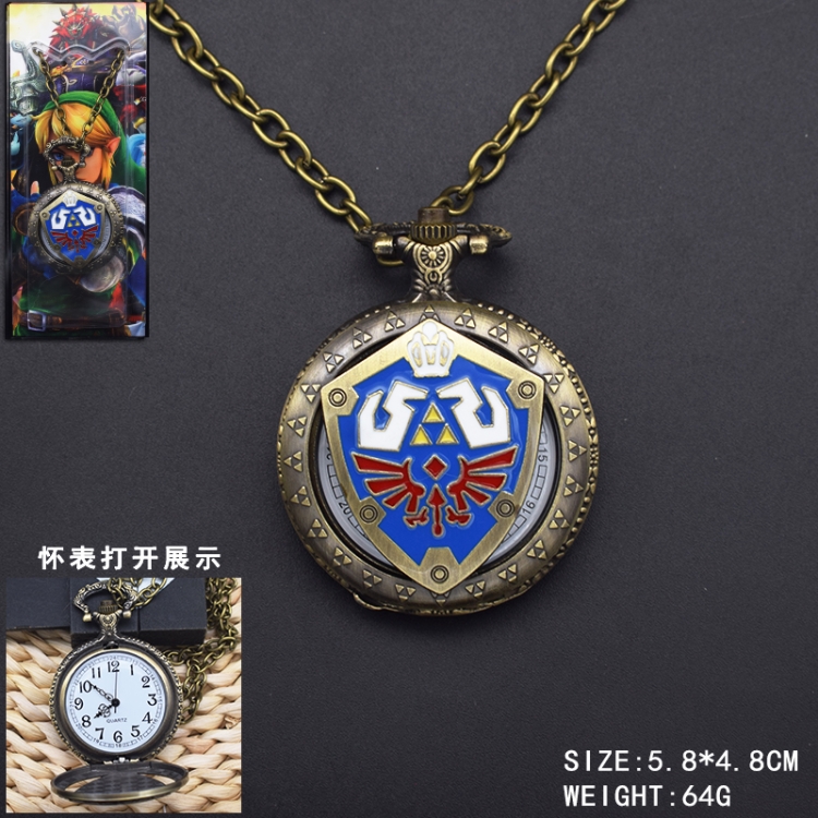 The Legend of Zelda Anime peripheral necklace pocket watch