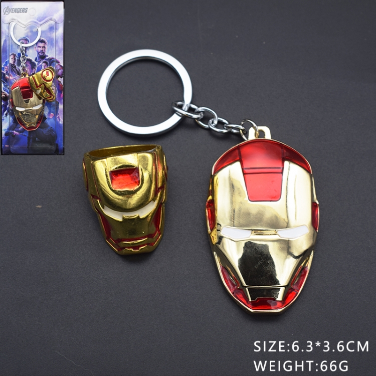 Iron Man Anime cartoon Key Chain school bag pendant price for 5 pcs