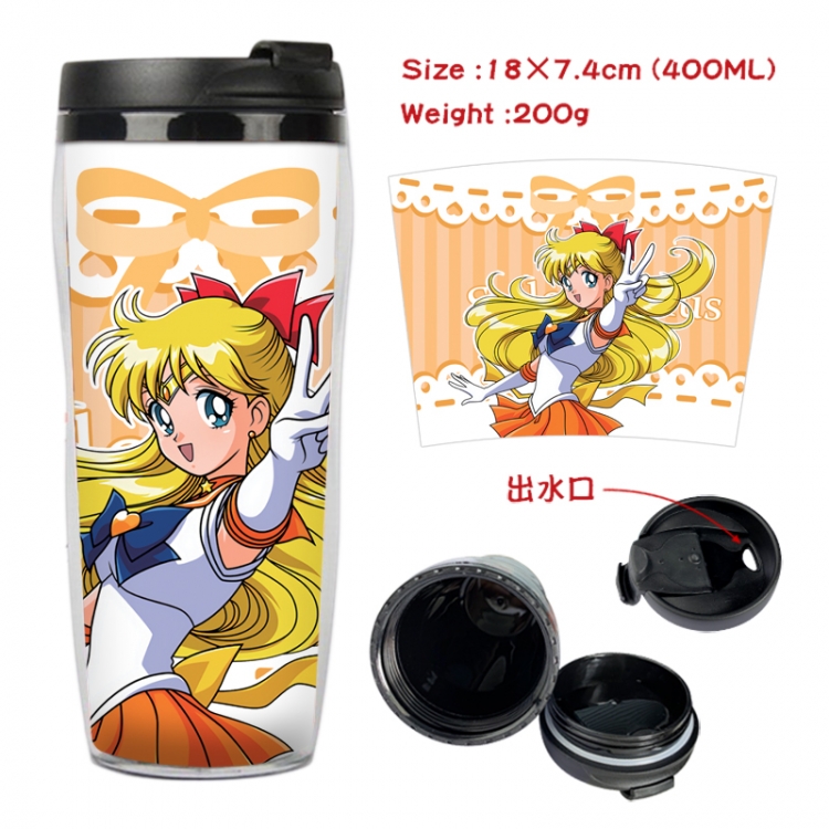 sailormoon Anime Starbucks leak proof and insulated cup 18X7.4CM 400ML