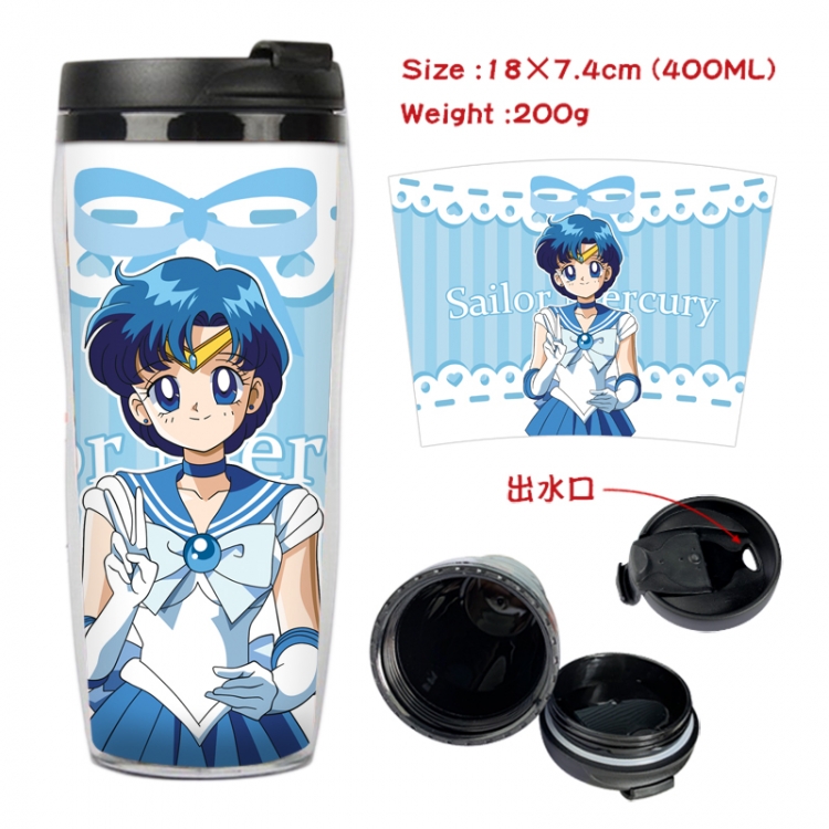 sailormoon Anime Starbucks leak proof and insulated cup 18X7.4CM 400ML