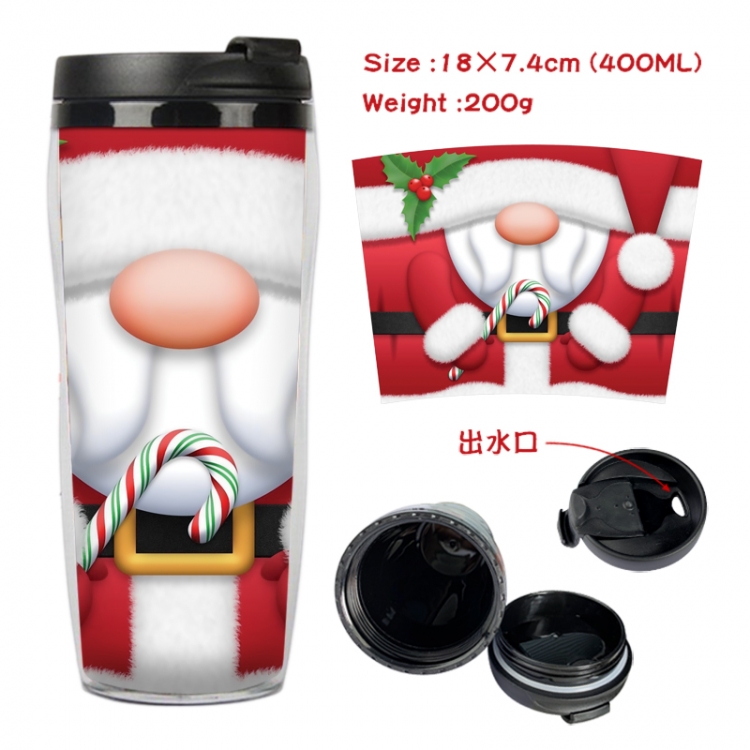 Christmas Anime Starbucks leak proof and insulated cup 18X7.4CM 400ML