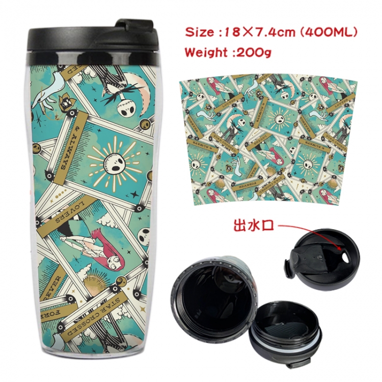 The Nightmare Before Christmas Anime Starbucks leak proof and insulated cup 18X7.4CM 400ML