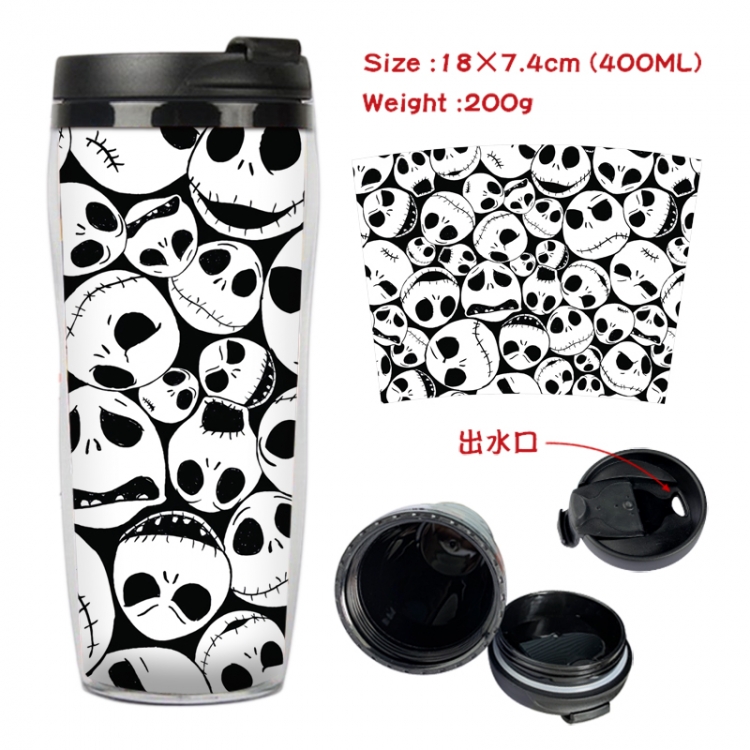 The Nightmare Before Christmas Anime Starbucks leak proof and insulated cup 18X7.4CM 400ML