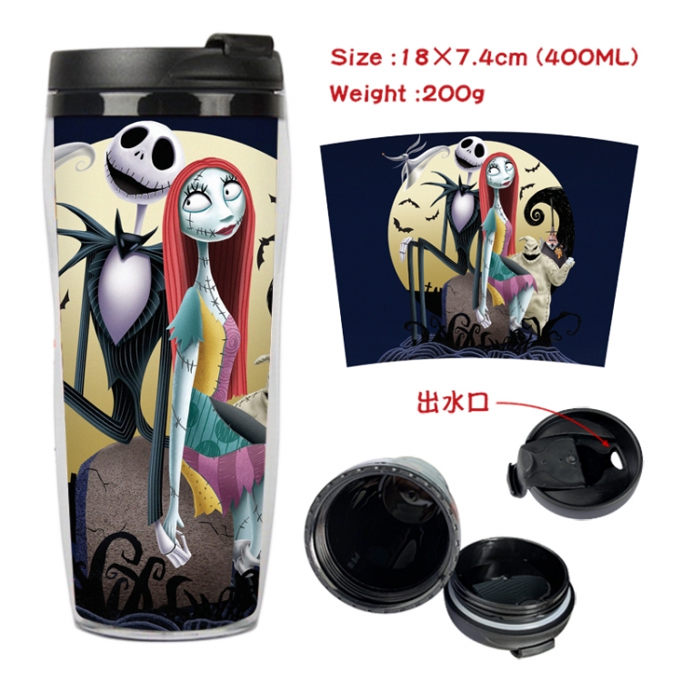 The Nightmare Before Christmas Anime Starbucks leak proof and insulated cup 18X7.4CM 400ML