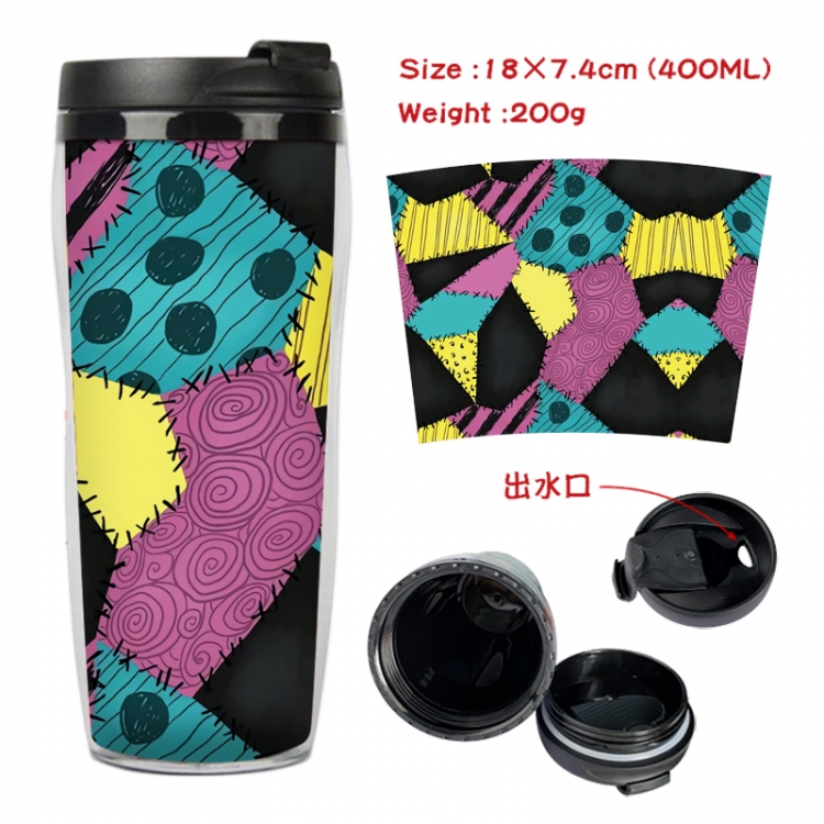 The Nightmare Before Christmas Anime Starbucks leak proof and insulated cup 18X7.4CM 400ML
