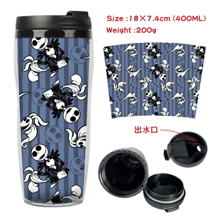 The Nightmare Before Christmas Anime Starbucks leak proof and insulated cup 18X7.4CM 400ML