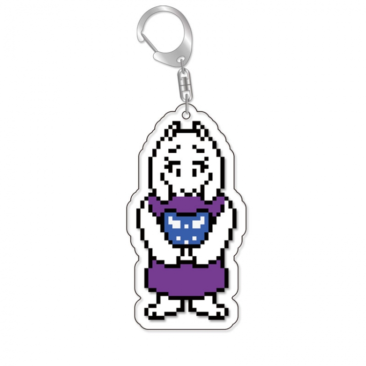 Undertale Anime Acrylic Keychain Charm price for 5 pcs