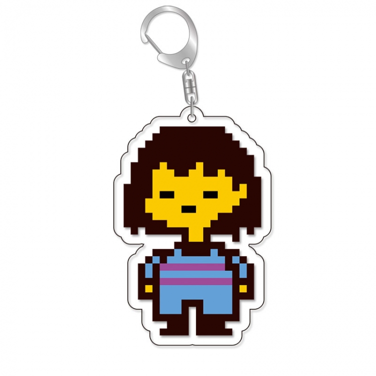 Undertale Anime Acrylic Keychain Charm price for 5 pcs