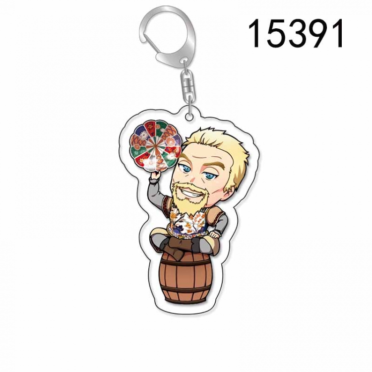 Vinland Saga Anime Acrylic Keychain Charm price for 5 pcs