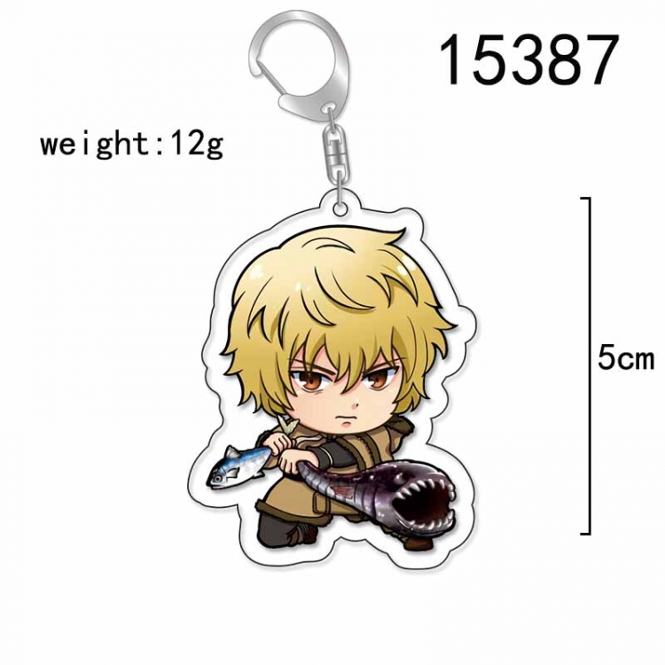 Vinland Saga Anime Acrylic Keychain Charm price for 5 pcs