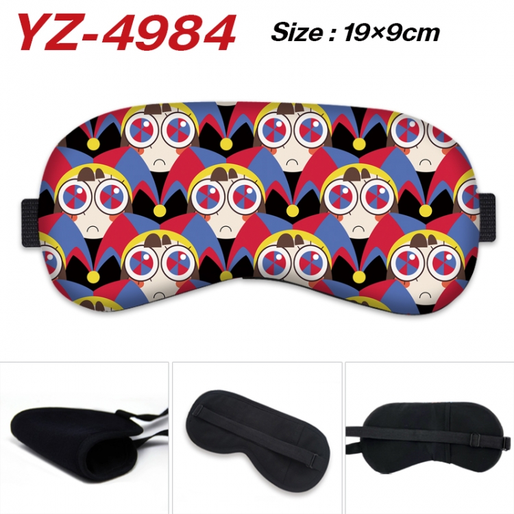 The Amazing Digital Circus Game ice cotton eye mask without ice bag price for 5 pcs  YZ-4984
