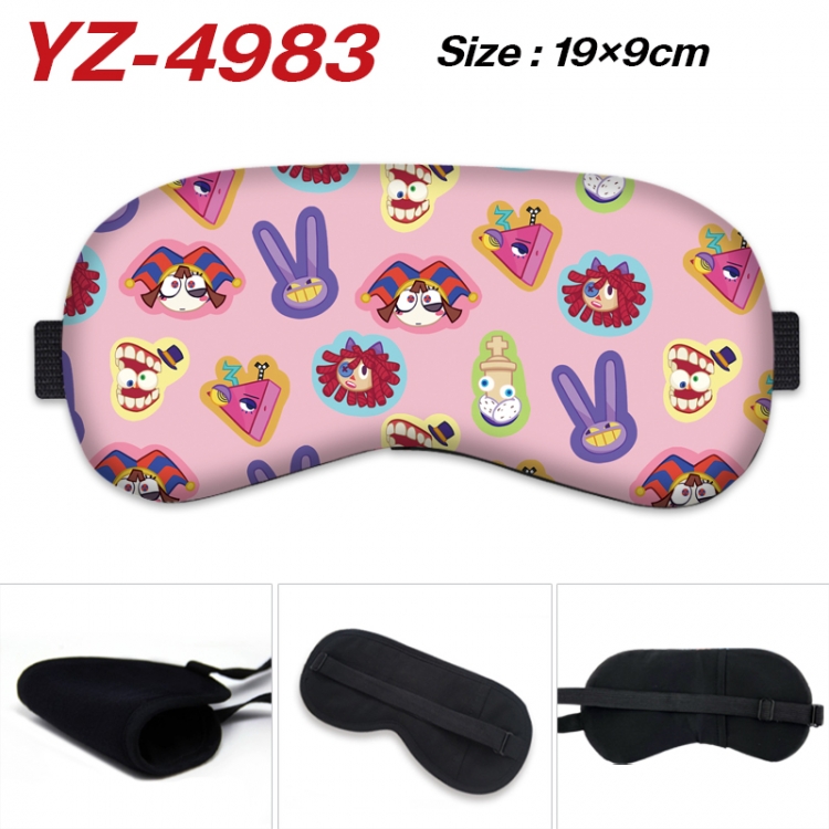 The Amazing Digital Circus Game ice cotton eye mask without ice bag price for 5 pcs  YZ-4983