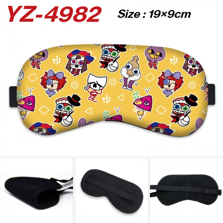 The Amazing Digital Circus Game ice cotton eye mask without ice bag price for 5 pcs  YZ-4982