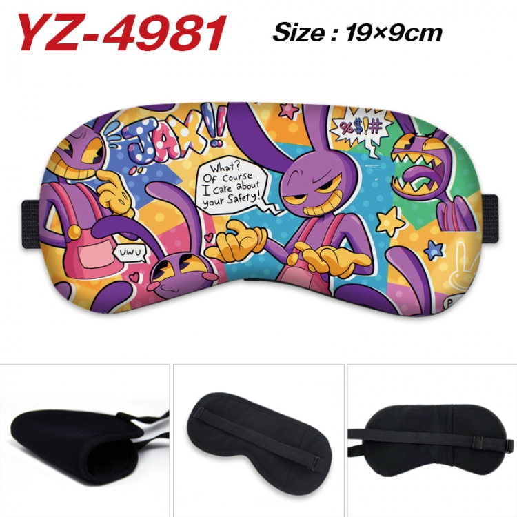 The Amazing Digital Circus Game ice cotton eye mask without ice bag price for 5 pcs  YZ-4981