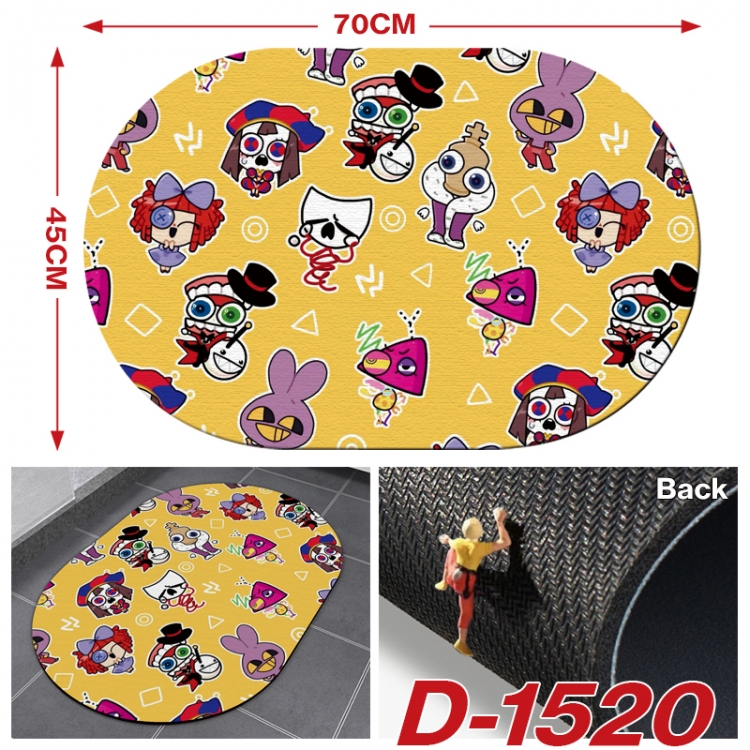 The Amazing Digital Circus Multi-functional digital printing water uptake floor mat mouse pad table mat 70x45CM  D-1520