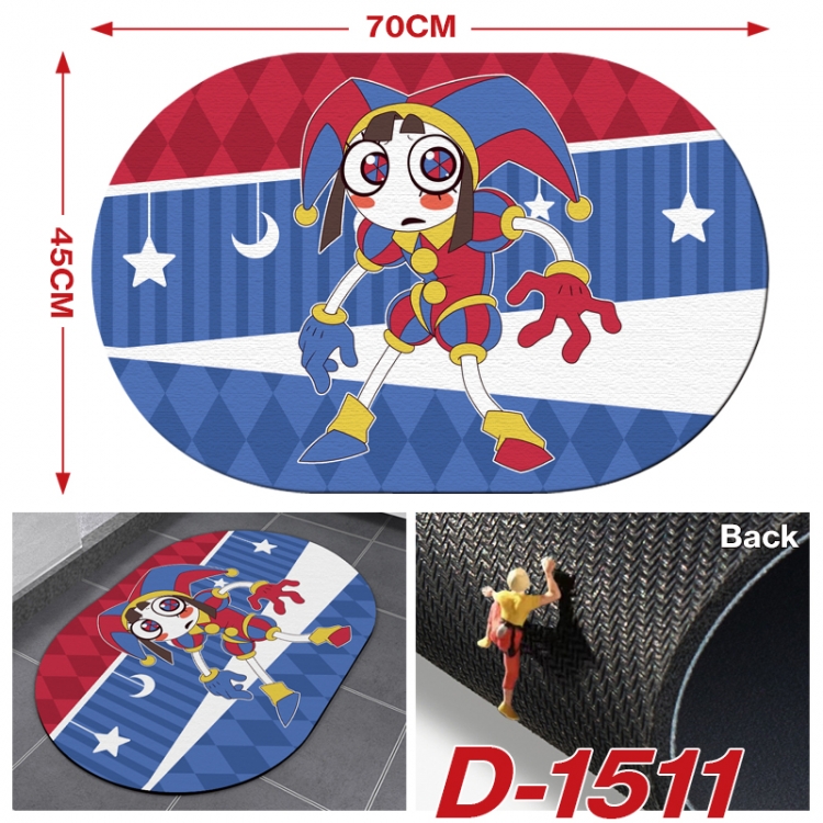 The Amazing Digital Circus Multi-functional digital printing water uptake floor mat mouse pad table mat 70x45CM  D-1511